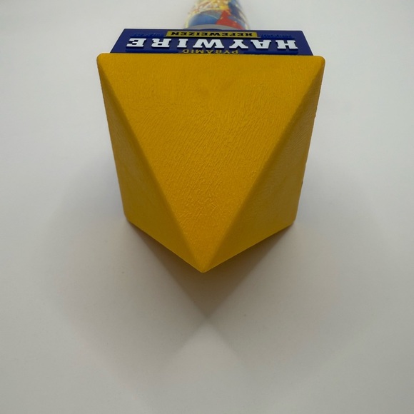 Pyramid Haywire Hefeweizen Beer Tap Handle – 12” Rare Cone Style Draft Pull - Picture 11 of 12